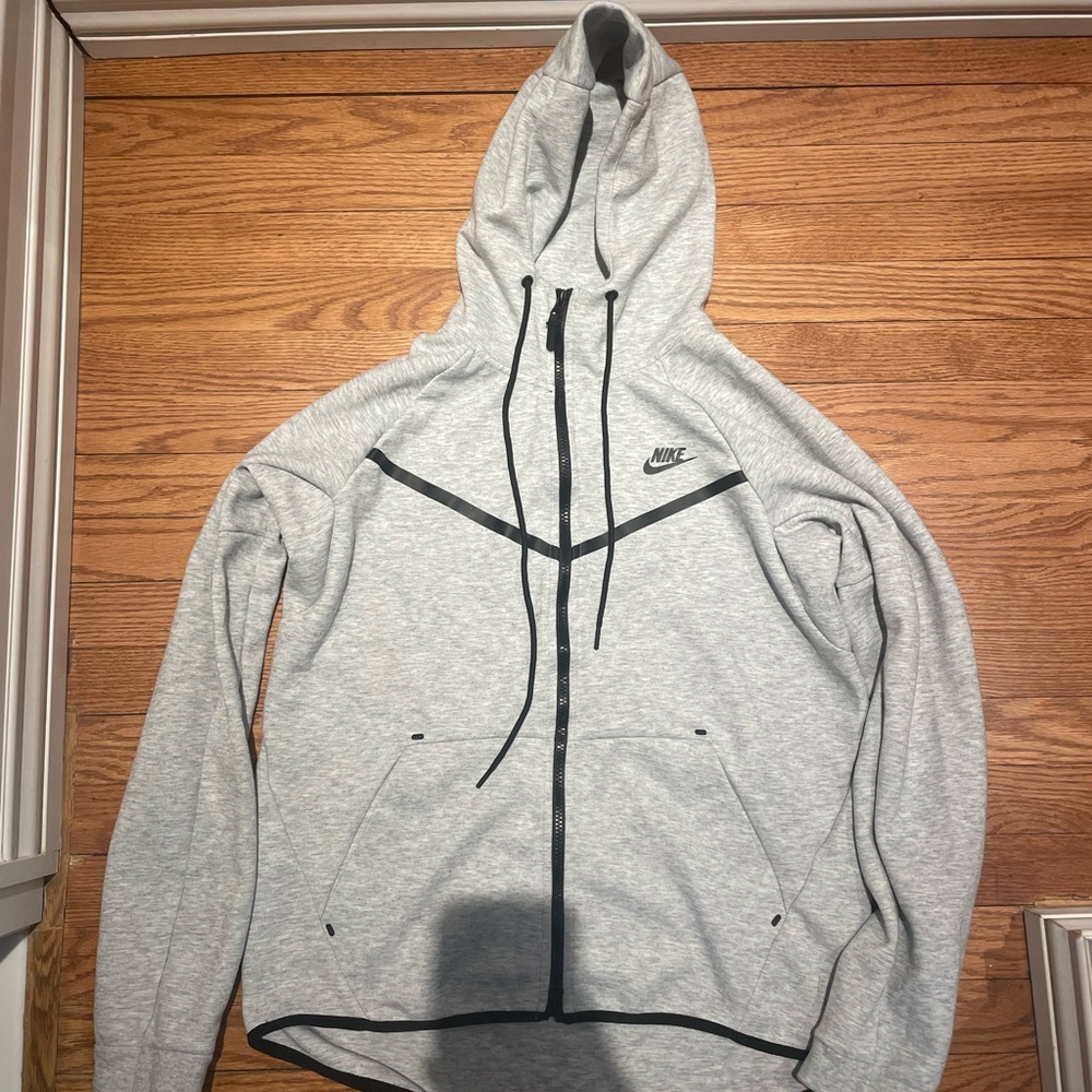 Grey Nike Tech Hoodie